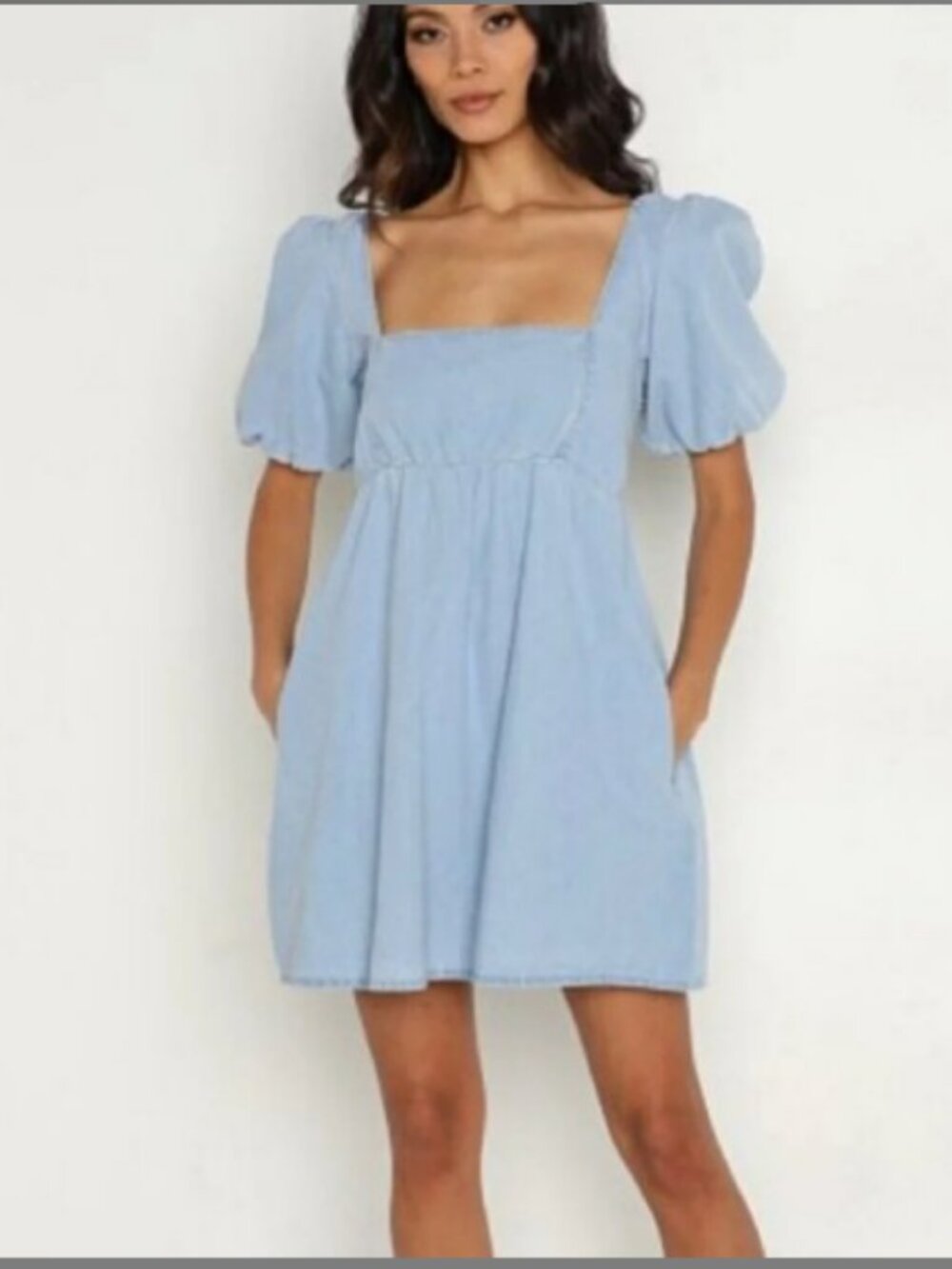 Show Me Your Mumu Denim Dress